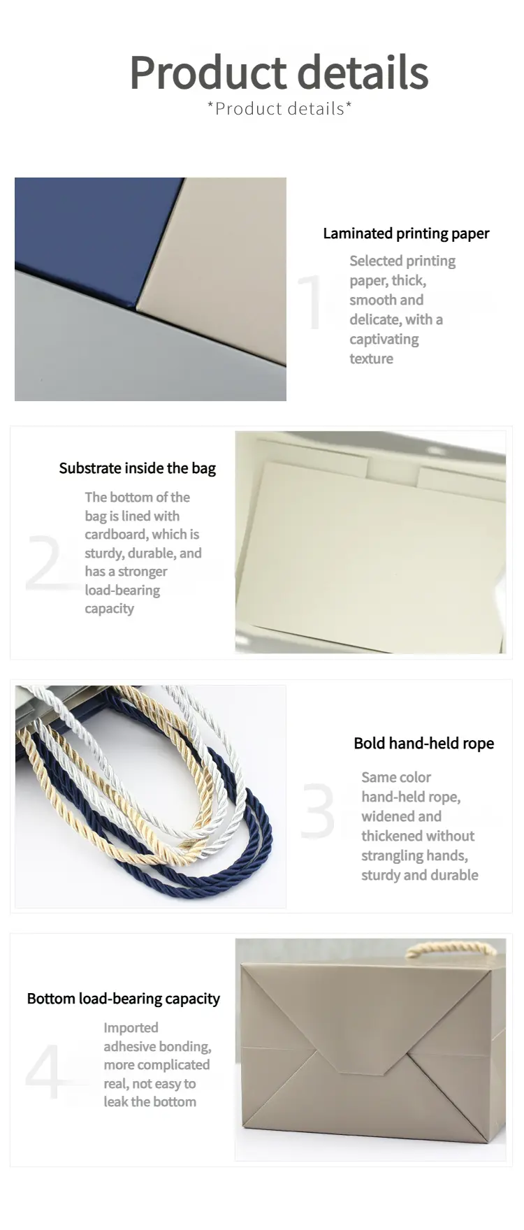 High Quality Textured Paper Gift Bags High Quality Textured Paper Gift Bags