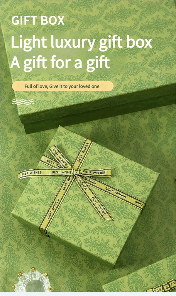 Vintage Style Christmas Wedding Birthday Packing Gift Box