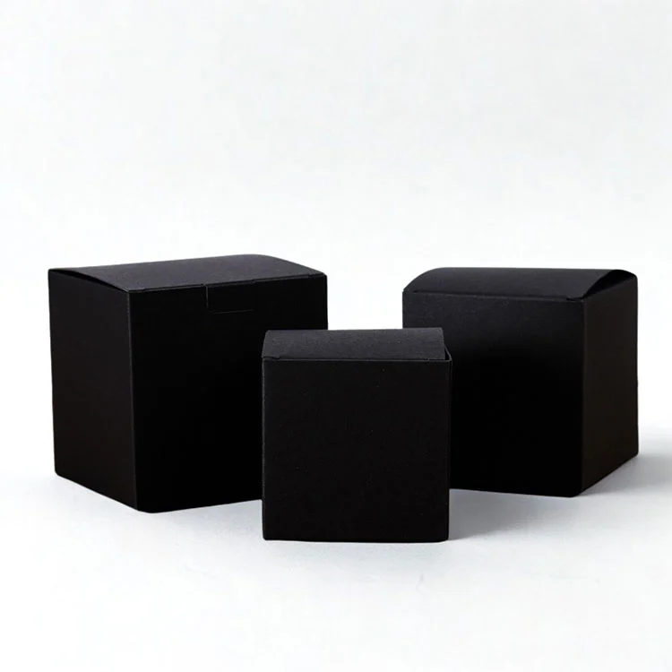 Kraft -verpakkingsdozen voor het inpakken van doe -het -zelf -handgemaakte soap -geschenkdozen cosmetisch