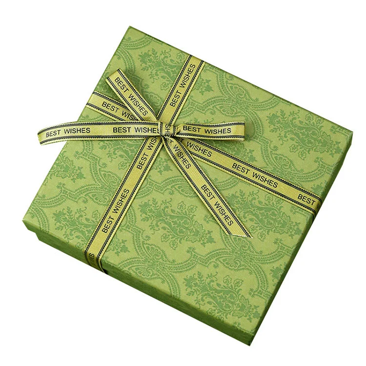 Vintage stijl kerst bruiloft verjaardag verpakking geschenkdoos